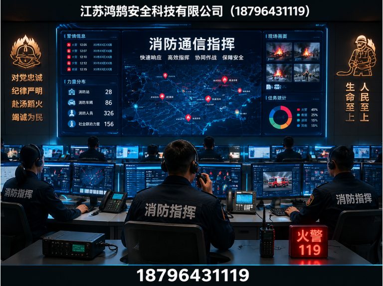 聊城应急指挥系统展示图